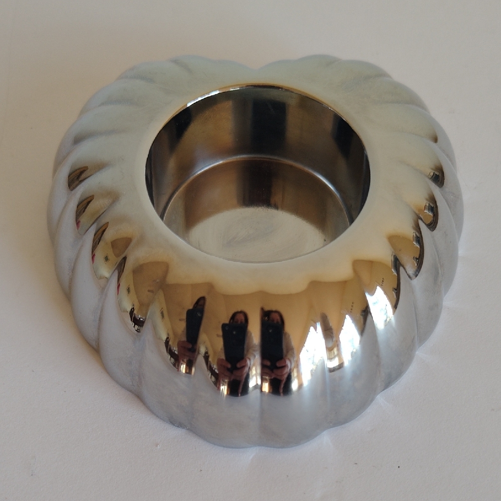 Georg Jensen Legacy Heart Tea Light Holder